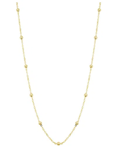 Italian Gold Cable Link Chain Necklace