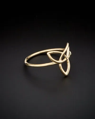 Italian Gold Celtic Knot Ring In Gold