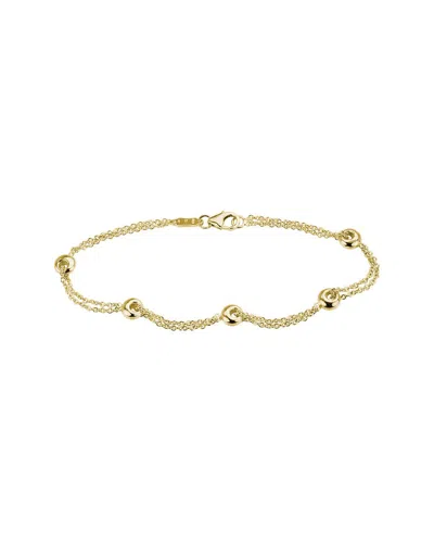 Italian Gold Chain Link Bracelet