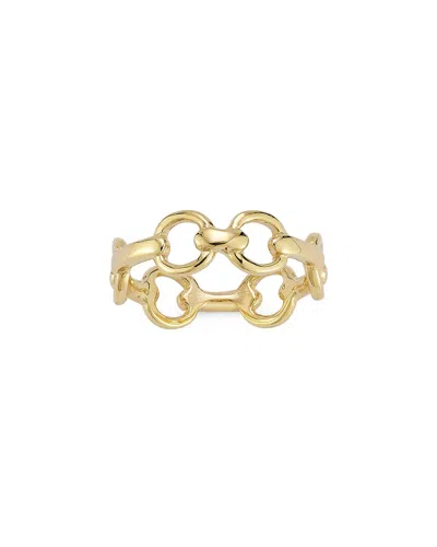 Italian Gold 14k  Chain Link Ring