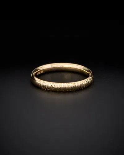 Italian Gold Comfort Fit Ring In Gold