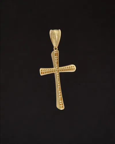 Italian Gold 14k  Cross Pendant