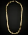 Italian Gold Cuban Curb Link Necklace