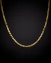Italian Gold Cuban Link Necklace