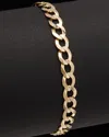Italian Gold Cuban Miami Link Bracelet