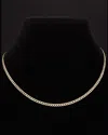 Italian Gold 14k  Cuban Miami Link Necklace