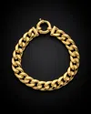 Italian Gold Curb Chain Bracelet