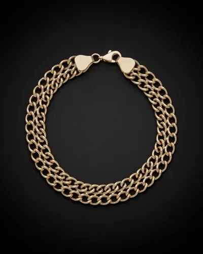 Italian Gold Curb Link Bracelet In Gold