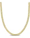 Italian Gold 14k  Curb Link Chain Necklace