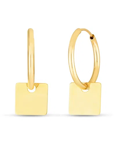 Italian Gold Dangle Earrings