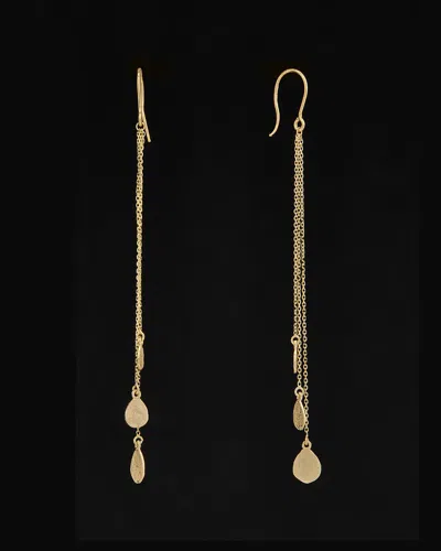 Italian Gold Dangle Earrings