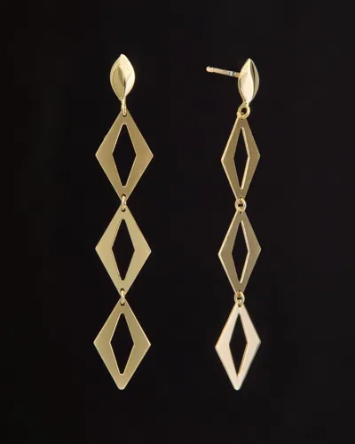 Italian Gold Dangle Earrings