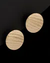 Italian Gold Disc Earrings