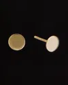 Italian Gold Disc Studs