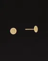Italian Gold 14k  Disc Studs