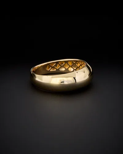Italian Gold Dome Ring In Gold