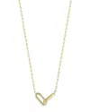 Italian Gold Double Link Necklace