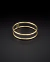 Italian Gold Double Ring