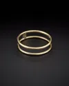 Italian Gold Double Ring