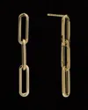 Italian Gold Drop Earring