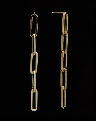 Italian Gold Drop Earring