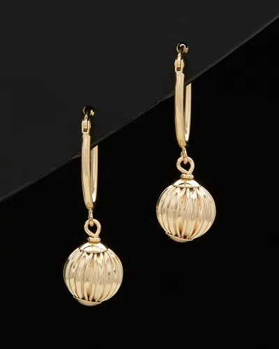 Italian Gold Drop Earrings