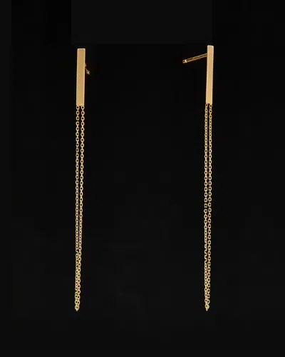 Italian Gold Drop Earrings