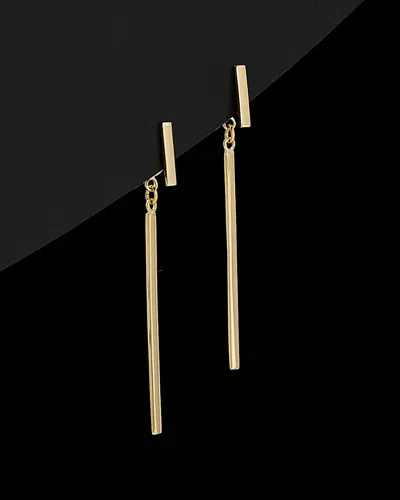 Italian Gold Drop Earrings