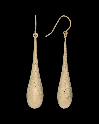Italian Gold 14k  Drop Earrings