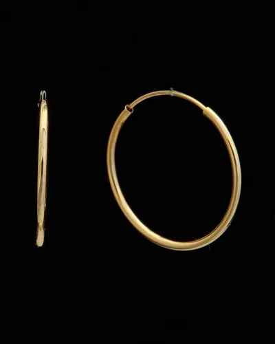 Italian Gold Endless Hoops