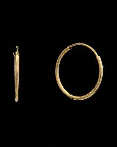 Italian Gold Endless Hoops