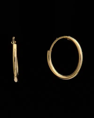 Italian Gold Endless Hoops