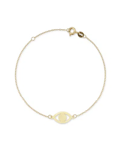 Italian Gold Eye Bracelet