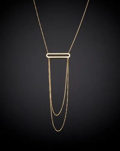 Italian Gold Fancy Layered Necklace