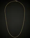 Italian Gold Figaro Forzatina Link Necklace