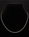 Italian Gold Figaro Link Chain Necklace