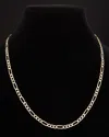 Italian Gold 14k  Figaro Link Chain Necklace