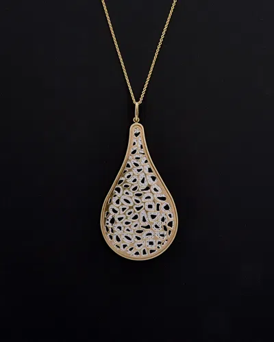 Italian Gold Filigree Pendant