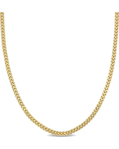 Italian Gold 14k  Franco Link Chain Necklace