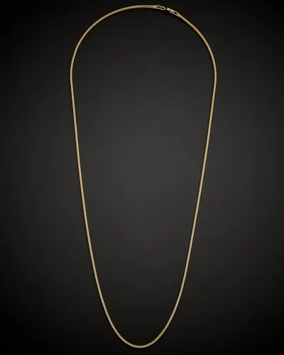 Italian Gold 14k  Franco Link Necklace