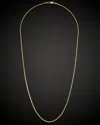Italian Gold 14k  Franco Link Necklace