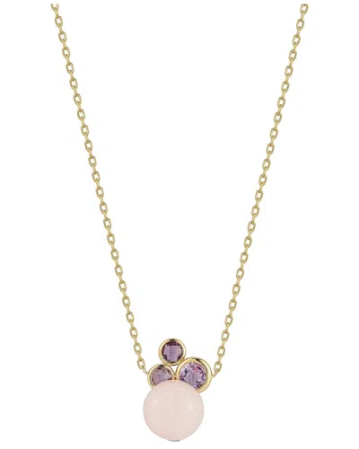 Italian Gold 14k  Gemstone Necklace