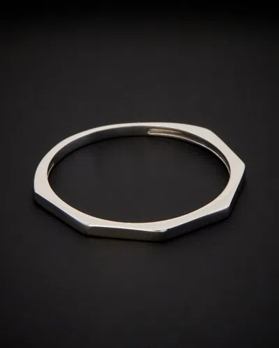 Italian Gold Geometric Shape Ring