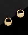 Italian Gold Geometric Studs