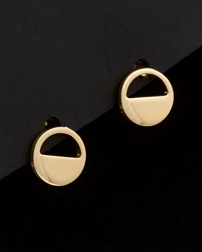 Italian Gold Geometric Studs