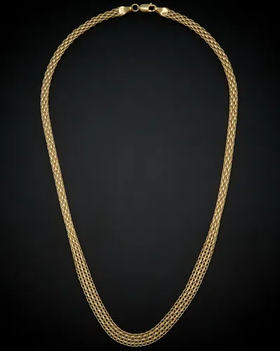 Italian Gold Graduated Bismark Necklace