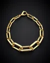 Italian Gold Graduated Bracelet