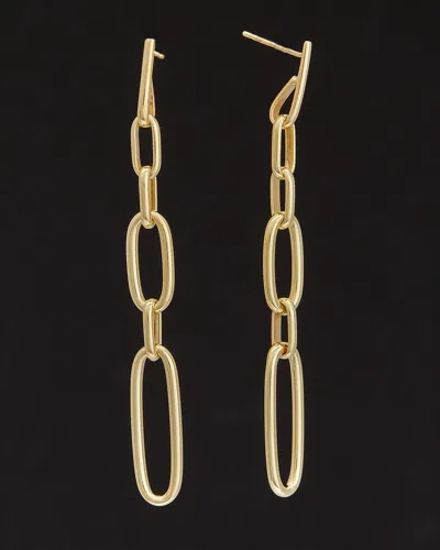 Italian Gold 14k  Graduated Drop Earrings