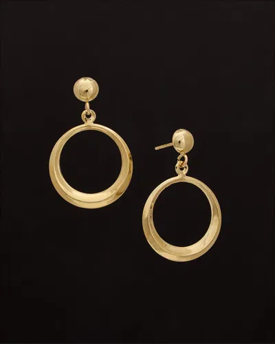 Italian Gold 14k  Graduated Drop Earrings