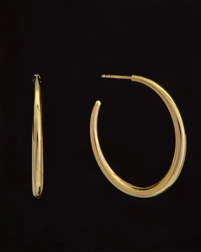 Italian Gold Graduated Hoops